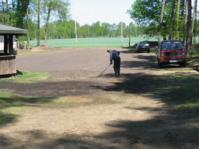 Aufbau der Außenanlage